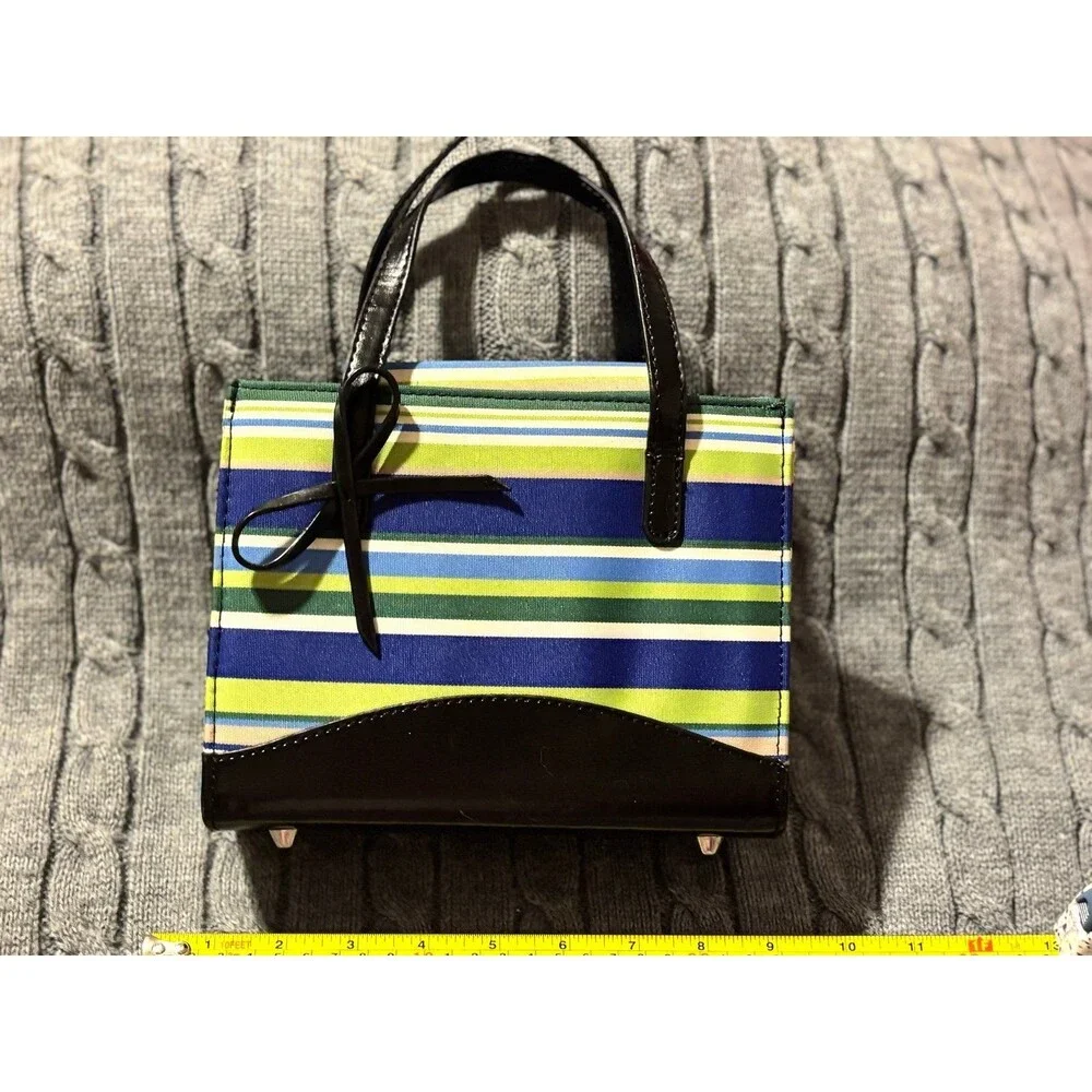 Vintage Striped Handbag